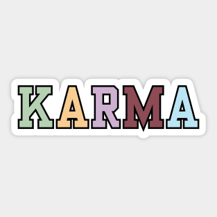 Karma Sticker